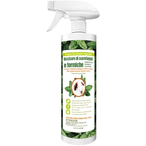 EcoVenger Roach & Ant Killer, Kills on Contact, Extended 4-Week Deterrence, Kills Ants & Other Indoor&Outdoor Crawling Insects, Natural & Non-Toxic, Pleasant Botanical Scent, Safe for Children & Pets Cover