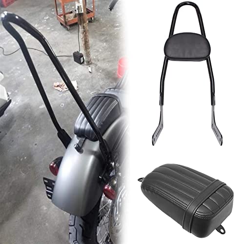 Sissy bar Harley Street Bob évite la fatigue du passager avec son coussin
