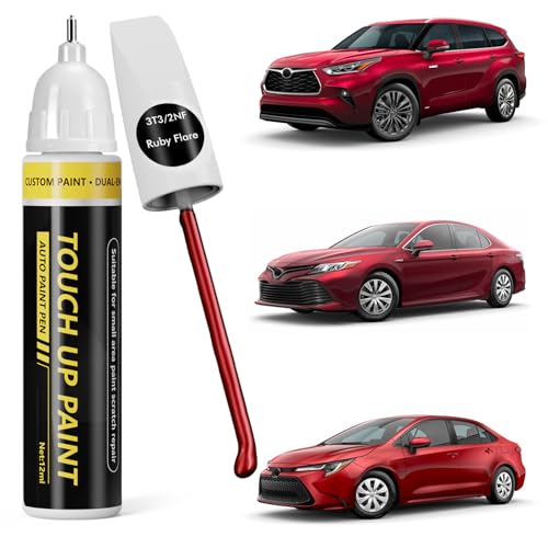 Image of ((3T3 /2NF Ruby Flare Pearl Touch Up Paint for Toyota