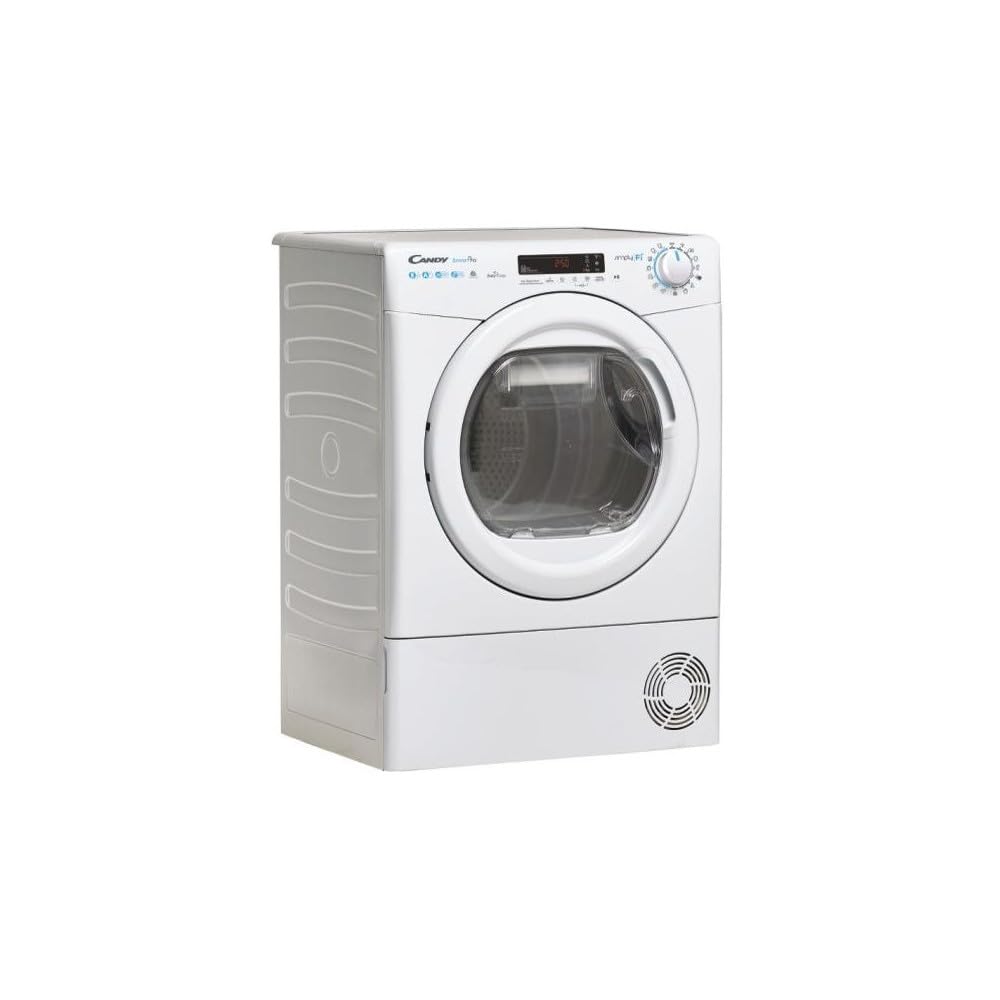 Candy CSO H8A2DE-S - Asciugatrice pompa di calore, 8 kg, Connettività Wifi, Classe Energetica A++
