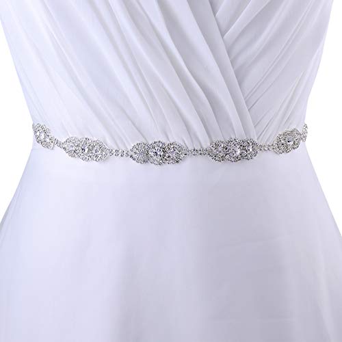 Rhinestone bridal belt,bridesmaid sash wedding belt for prom dres…