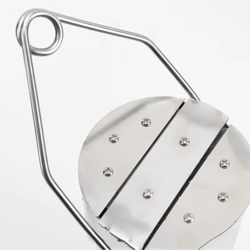 Cazo para Muestra de Agua, Vaso de precipitados de péndulo de Acero Inoxidable 304, cucharón para muestrear, Sistema de cazo para muestreo de Agua Ajustable, Vaso de precipitados de péndulo