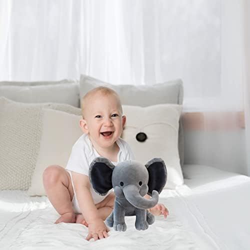 Alytimes Elephant Teddy, Soft Stuffed Animal Toys Plush Elephant Gifts for Baby Shower, Perfect Kids Boys Girls Bedroom Nursery Birthday Parties Decor