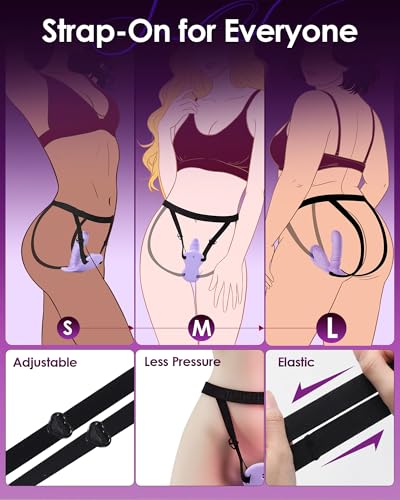 Image of Riding Dildo Women Sex Toys - Strap-On Thrusting Dildos Grinding Vibrator, Remote, App Control Hands-Free Vibrators for G Spot Clit Nipple Weight Toys, Adult Toys & Games for Women Couples Sex Chair
