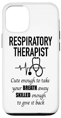 Awesome Super Hero Respiratory Therapist Cute Case for iPhone 12/12 Pro
