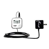 Gomadic Intelligent Compact AC Home Wall Charger Suitable for The Golf Buddy Voice GPS Rangefinder - High Output Power with a Convenient, Foldable Plug Design - Uses TipExchange Technology