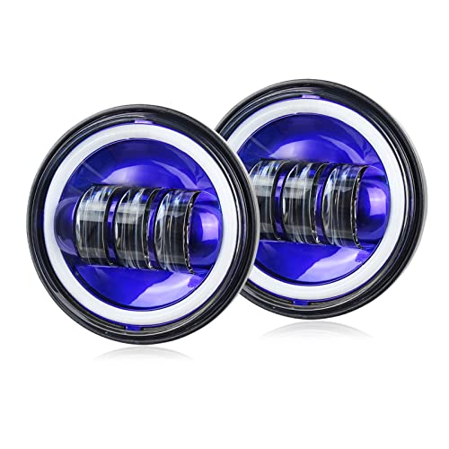 Lampe auxiliaire moto antibrouillard LED 4.5 pour voir par temps de pluie