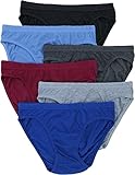 ToBeInStyle Men's Pack of 6 Briefs - Solid - XL
