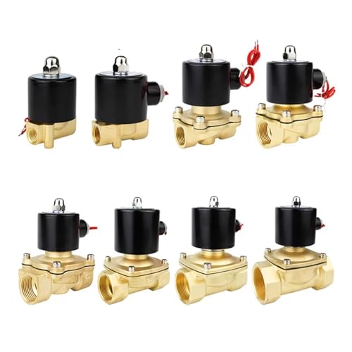 Électrovanne normalement fermée DN35 DC12V vanne pneumatique eau air huile - 6