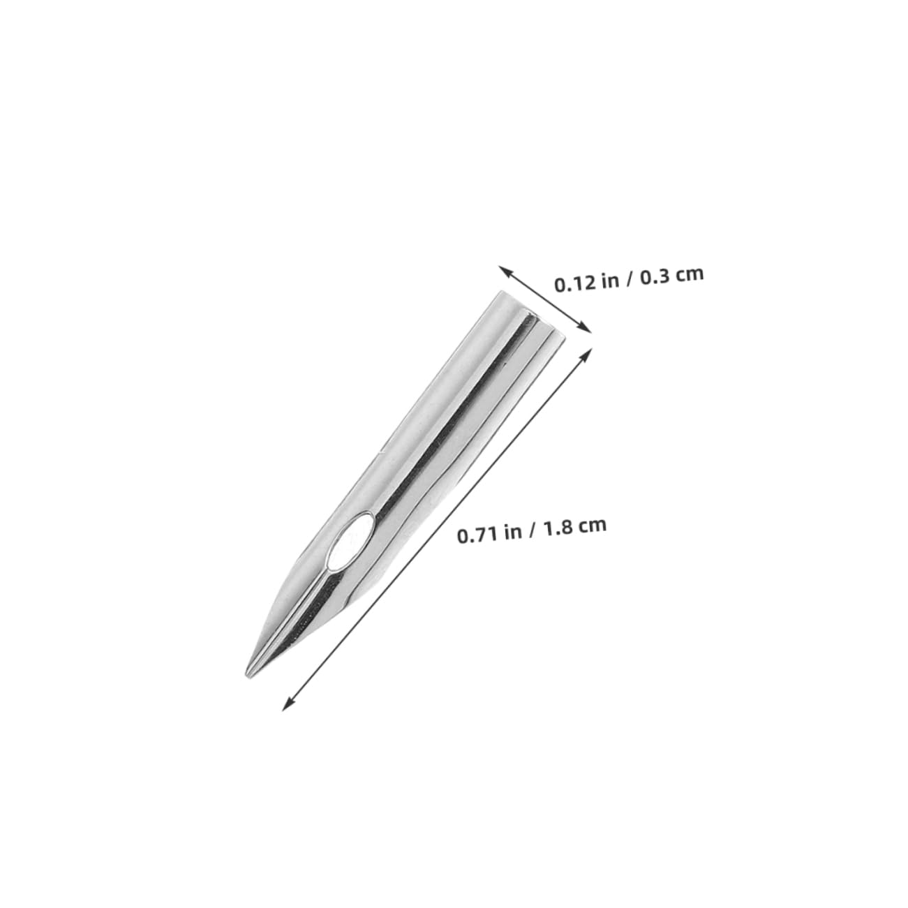ULDIGI Fine Line Drawing Pen Nibs 15 Pcs Metal Calligraphy Nibs 0.28mm Smooth Writing Tips for Artists