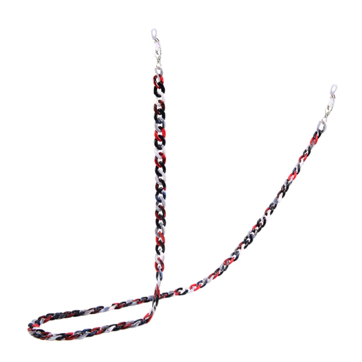 VALICLUD catena di occhiali collana porta occhiali collana di perline tracolla per occhiali da sole collane porta occhiali intorno collo porta collana per occhiali da donna Acrilico