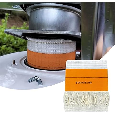 LUHAN Kerosene Stove Wick 1/2/3/4/5/6/8/10 Pieces Fiberglass Kerosene Cotton Core Replacement Wick Petroleum Heating Wicks Smokeless Odorless Suitable for Most Petroleum Stoves (Size : 1xDocht) Cover