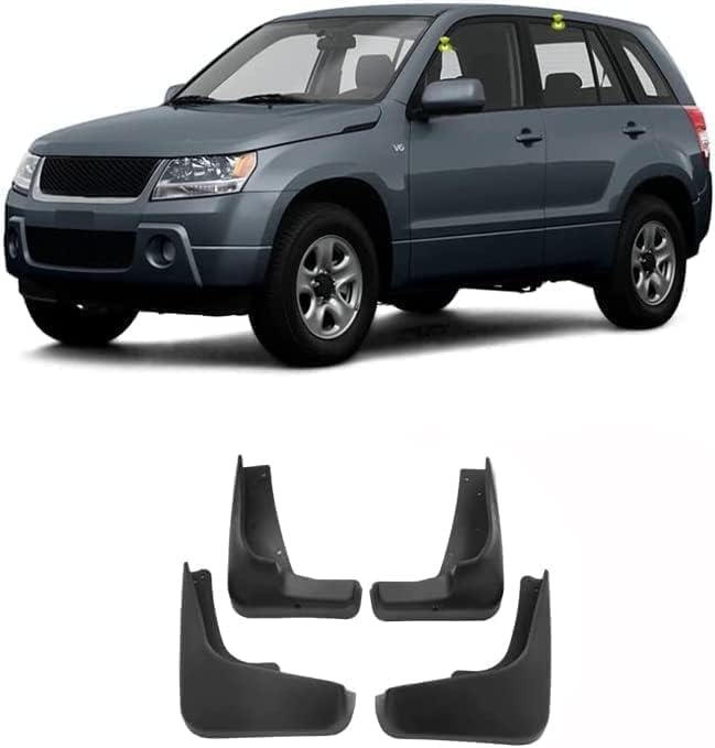 Guardabarros para Suzuki Grand Vitara 2005-2015 sin taladrar de goma resistente