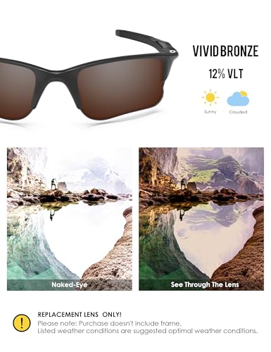 Image of BLAZERBUCK Replacement Lenses & Sock Kit for Oakley Half Jacket 2.0 XL OO9154 Sunglass