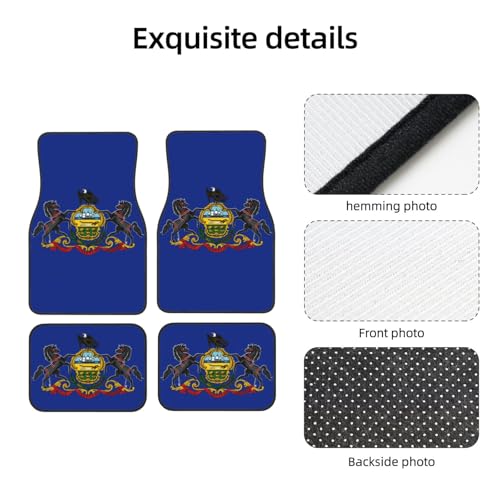 Tapis de sol Pennsylvanie durables contre la saleté dans l'auto - 3