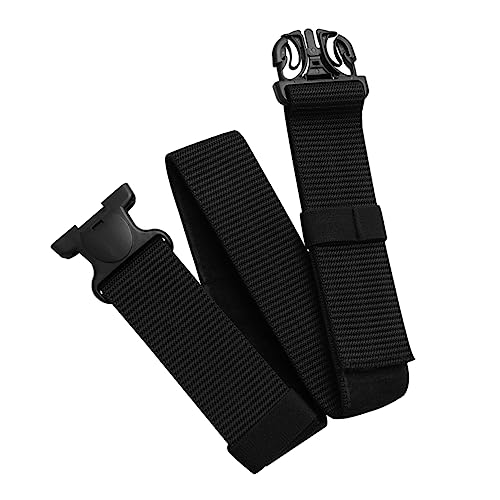 Unisex 100x5.5x0.3cm Outdoor Belt Army Belt with Plastic Buckle for Field Operations