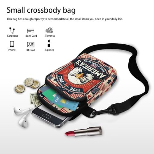 Image of Hawaiian Tribal Small Crossbody Bags for Women Cell Phone Bag Purse, Sea Turtle Zipper Sling Purses Shoulder Bag