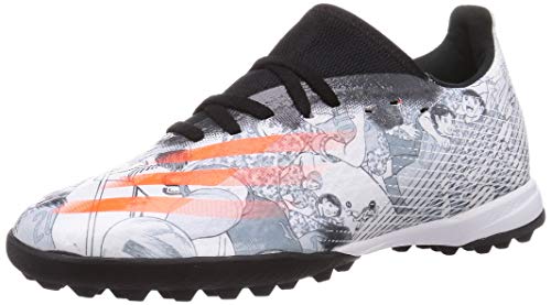 フットサルシューズ エックス ゴースト.3 TF ターフ用 IB127 メンズ フットウェアホワイト/ソーラーレッド/コアブラック 24.5 cm