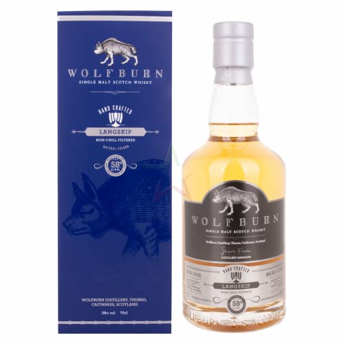 Wolfburn LANGSKIP Single Malt Scotch Whisky 58,00% 0,70 lt Cover