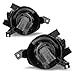 Pair Fog Lights compatible with Beetle 2015-2018 Front Bumper Driving Lamps Assembly Clear Lens
