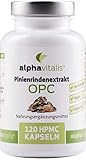 ✅ Laborgeprüft - 95% Proanthocyanidine im Pinienrindenextrakt mit echten 136,26 mg OPC je Kapsel!