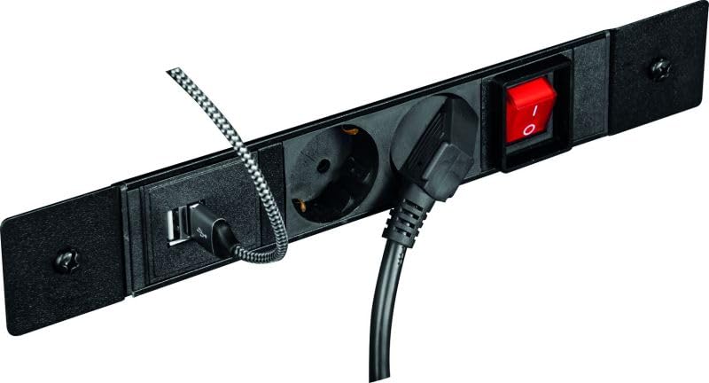 Akcesoria do wózka warsztatowego UNIVERSE wersja CH 240 V listwa zasilająca w zestawie kabel 5 m i uchwyt na kabel VE: 1