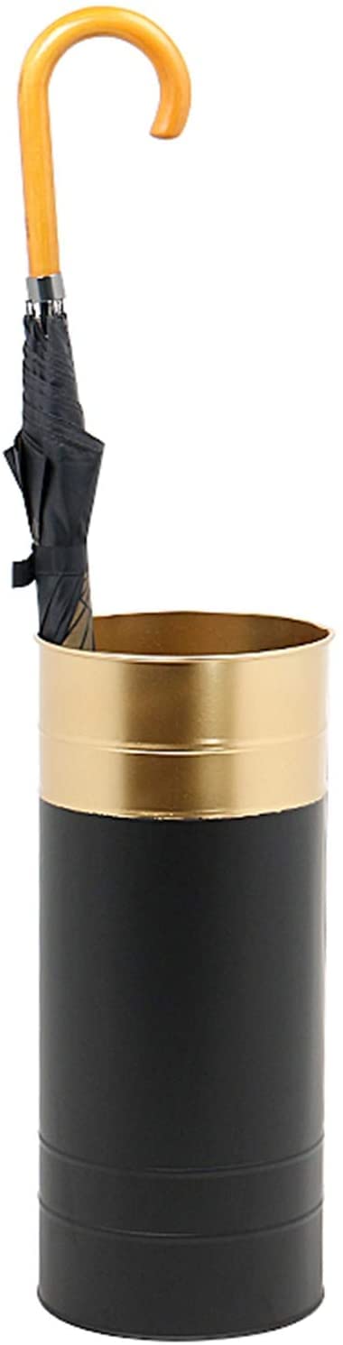Rangement pour parapluies longs et courts avec bac d'égouttage anti-goutte