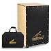 GECKO Cajon BOX Drum-Wooden Percussion Box musical instrument bass drum box acoustic box drum beat box with Internal Adjustable Guitar Strings cajon drum set package