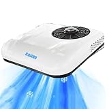 JLDZEBD Autocaravana Aire Acondicionado 12V, Aire Acondicionado Caravana con Refrigerante, Viento Frio/Refrigeración Y Calefacción Dos Estilos, para Caravana, Camionetas,Viento Frio