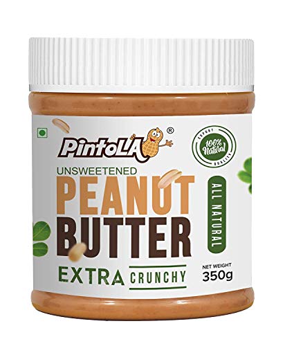 Image of Pintola Organic Peanut Butter (Crunchy) (1kg) + Pintola All Natural Peanut Butter (Extra Crunchy) (Unsweetened) (350g)