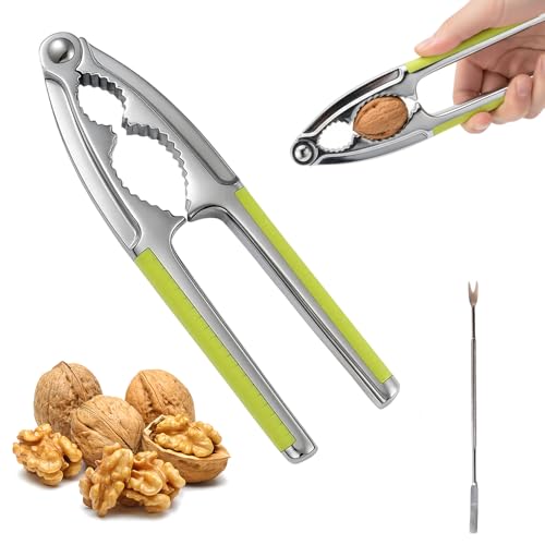 Nussknacker Grün 17 AevYxq Nussknacker Walnüsse, 2-teiliges Set mit grünem Nussknacker...