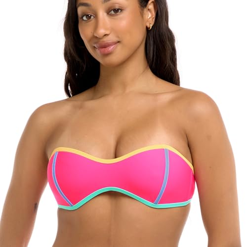 Haut de bikini bandeau Body Glove Tainted Love rétro pour femme