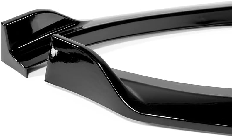 3PCS Front Bumper Lip Kit fit for compatible with 2021-2024 Kia Optima K5, STP-Style Splitter Trim Protection Spoiler, Air-Dam-Chin-Diffuser (Painted Black)