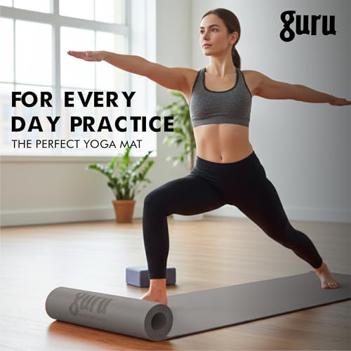 Image of GURU Eva Yoga Mat For Men & Women, Anti Slip Mat for Gym Workout