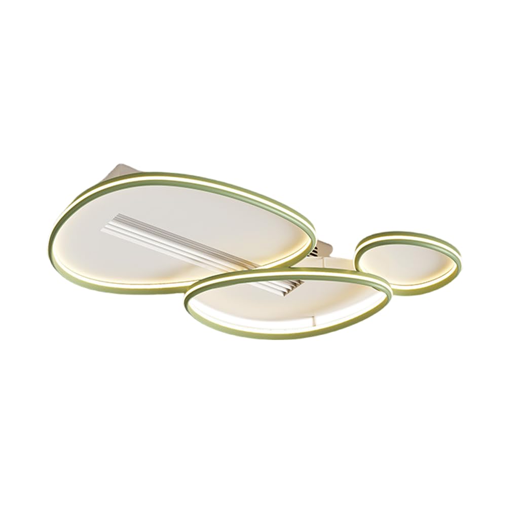 HXYSXHJUO Bladeless Fan Light North Living Room Ceiling
