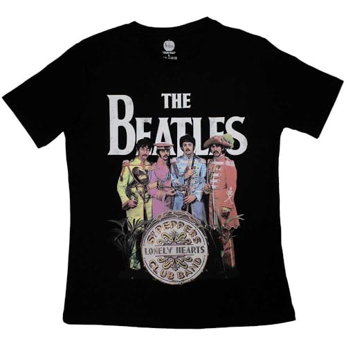 T-shirt The Beatles Sgt Pepper femme skinny fit confortable