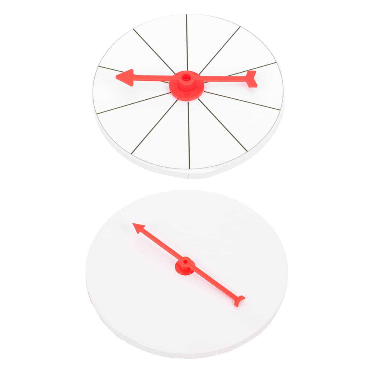 VANZACK 2pcs Draw Game Wheel Party Supplies Prize Turntable for Classroom Events and Carnivals Sturdy Design Easy to Carry and Store Chic Craftsmanship