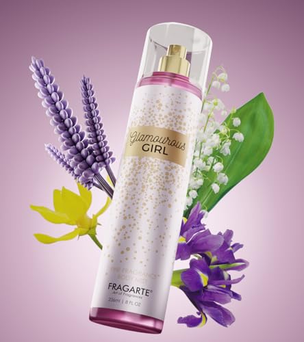 Image of GLAMOUROUS GIRL Body Mist Spray Long Lasting Womens Perfume ORIENTAL WOODY Fragrance 236ml