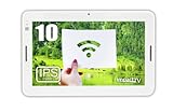 ImpactTV AD10C 10インチ 据置設置 AndroidOS5.1 バッテリーレス 専用ACアダプタ 業務用 タブレット タッチパネル カメラ 非GMS認証 Wi-Fi 2.4G Bluetooth 4.1 人感センサー 電子POP 店頭販促 ディスプレイ 自立スタンド付デジタルサイネージ 白 6ヶ月間無償保証