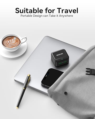 Image of USB C Charger Block 45W, Dual Port Flat Wall Charger Fast Charging Block | Dual Usbc Charger Block GaN+ PD Power Adapter with Foldable Plug Cube for iPhone 17 /16 /15 Series /iPad /Pixel /Samsung /Switch