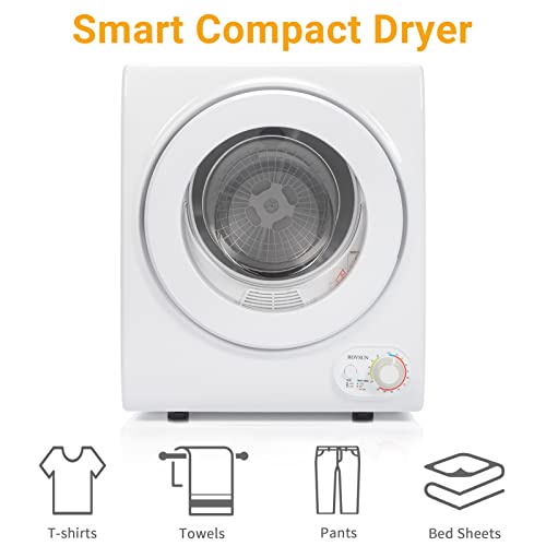 image for ROVSUN 110V Portable Clothes Dryer, High End Laundry Front Load Tumble