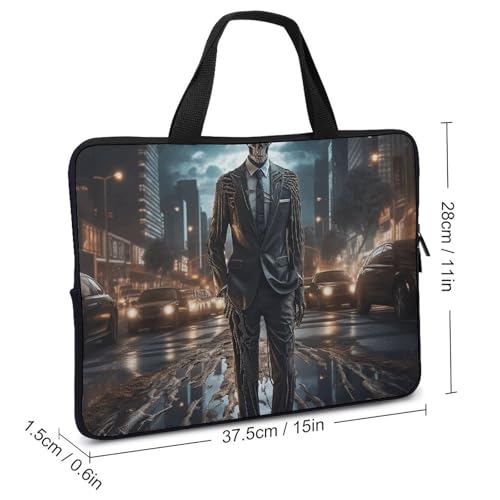 Sacoche ordinateur squelette costume contre les chocs du trajet - 3
