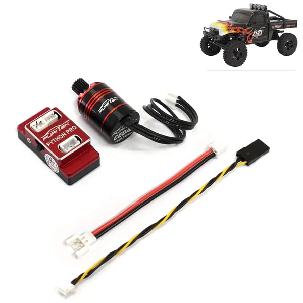 Miniatura 2 de FURITEK Sistema de energía sin escobillas torpedo con motor sin escobillas, ESC para Mini RC Rock Crawler Fury FX118 - Electrónica para Furitek