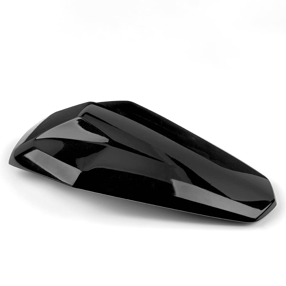 Motocicleta Z900 Pasajero trasero Pillion Asiento individual Cobertura ABS duro Carenado Sección trasera Joroba para Z H2 H 2 (2020-2023) Z HS SE (2021-2023) Z 900 Z-900 (2017-2023) (Negro)