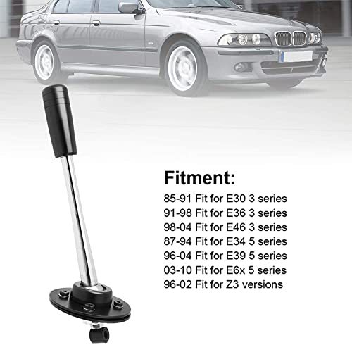 RYANSTAR RACING 265MM Drift Tuning Adjustable Short Shifter Lever Handle Compatible with BMW 1985-2010 3/5 Series E30 E36 E46 E34 E39 Z3 Black - Image 5