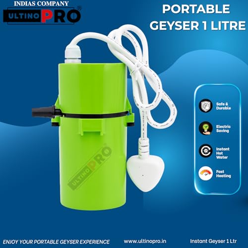 Image of Water Geyser /Heater Portable Geyser (G GREEN)