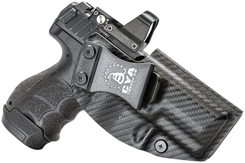 CYA Supply Co.- Carbon Fiber Optics Ready IWB Holsters - Fits HK VP9SK - Veteran Owned - Made in USA