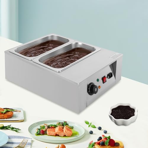 Fuente de chocolate eléctrico profesional 600W 17.6 lb miniatura 5