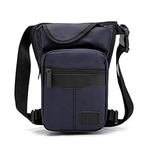 XLANDALYUEFA Męska Torba Biodrowa Udo Nylonowa