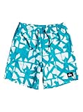 Bolsillos laterales Quiksilver Dye Check 15\" Bañador, Niños, Azul (Caribbean Sea), S/10